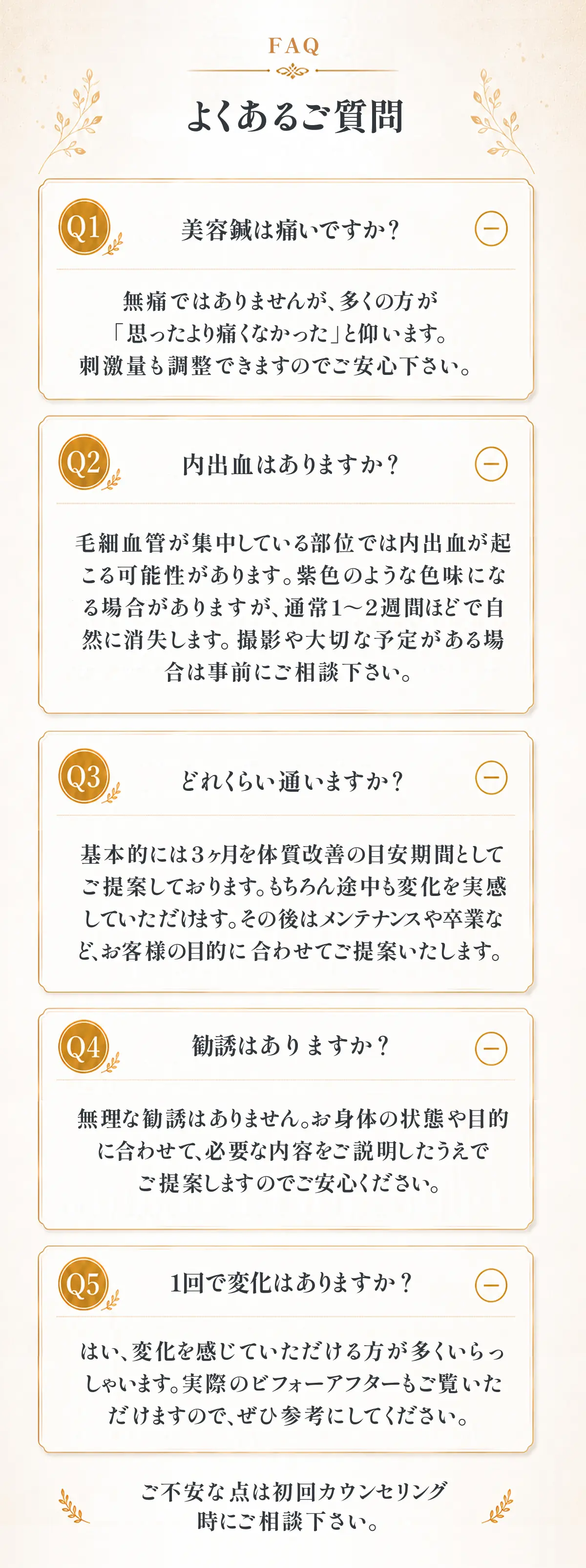 よくあるご質問